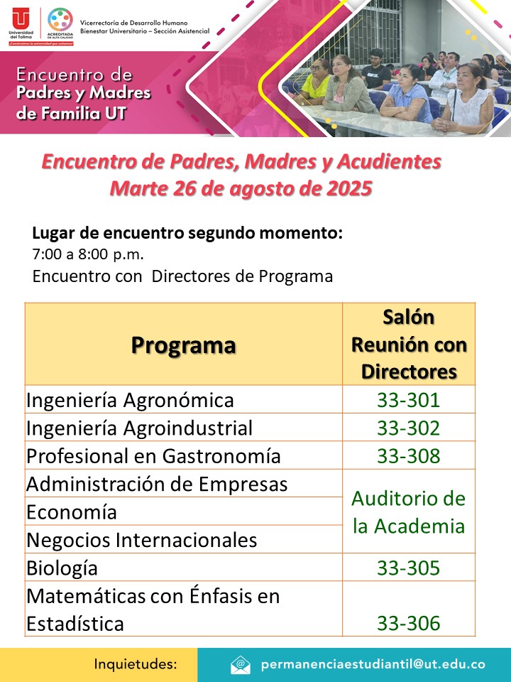 Encuentro padres programas 2