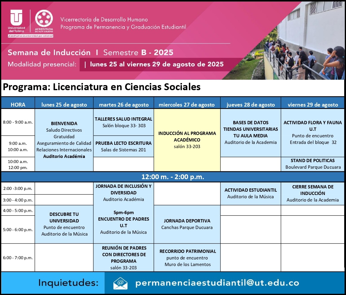 LIC EN CIENCIAS SOCIALES