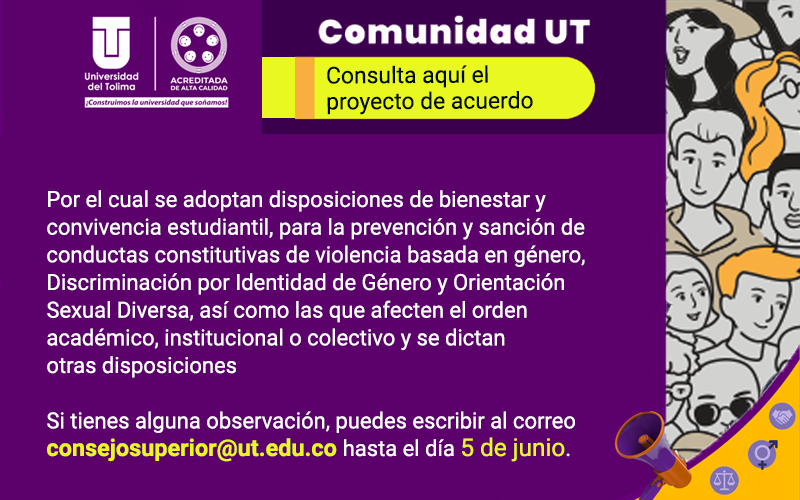 Participa en proyecto de acuerdo de disposiciones de bienestar y convivencia estudiantil, para la prevención y sanción de conuctas constitutivas de violencia basada en género,