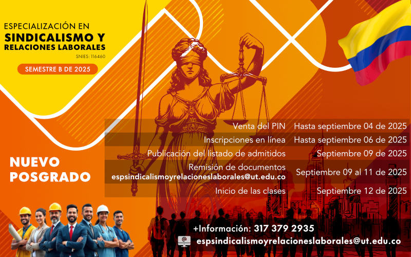 Inscripciones abiertas Especialización en Sindicalismo y Relaciones Laborales