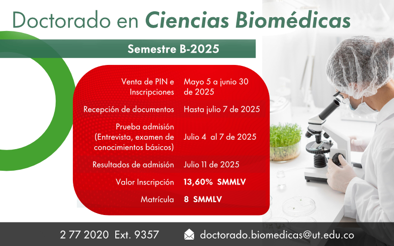Inscripciones Doctorado en Ciencias Biológicas