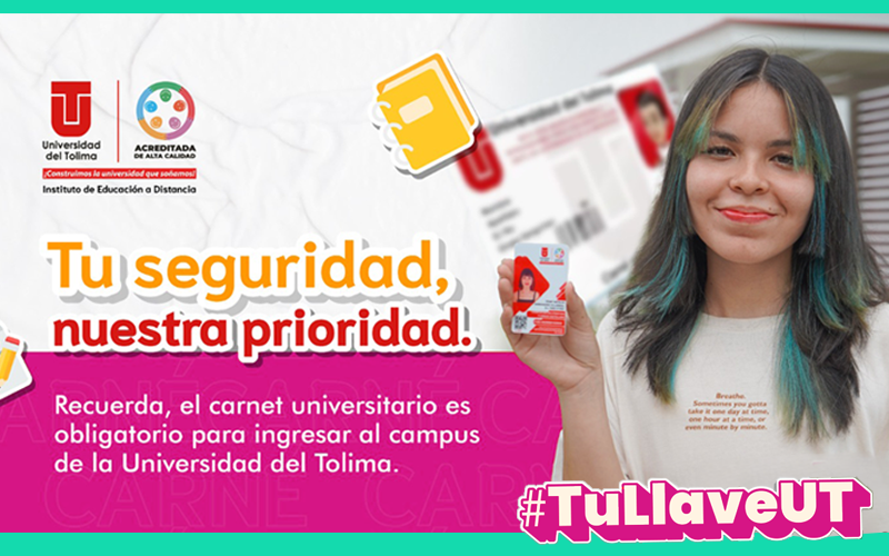Recuerda: el carnet universitario es obligatorio para ingresar al campus. Es personal, intransferible y representa tu identidad