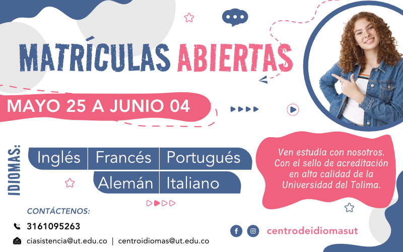 Centro de Idiomas abre sus inscripciones en todos los niveles